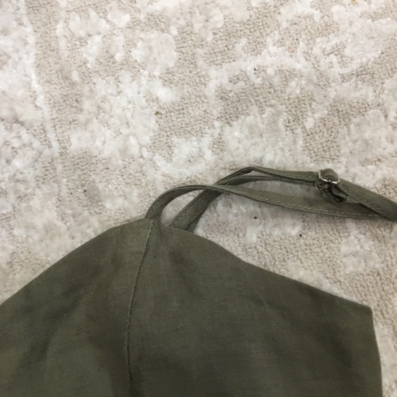 Olive Green Mini Romper - Picture 6 of 9